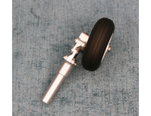 Flyfans F-22 64mm EDF Jet Main Landing Gear Strut & Wheel Part - Right